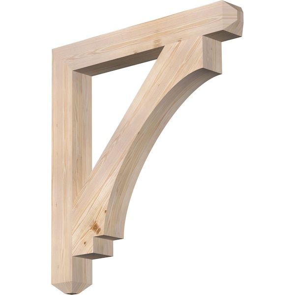 Ekena Millwork Imperial Craftsman Smooth Bracket, Douglas Fir, 5 1/2"W x 44"D x 48"H BKT06X44X48IMP04SDF - main
